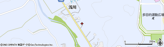 茨城県久慈郡大子町浅川3001周辺の地図