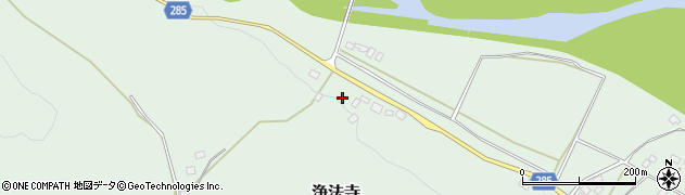 栃木県那須郡那珂川町浄法寺周辺の地図