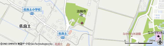栃木県大田原市佐良土140周辺の地図