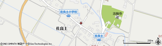栃木県大田原市佐良土887周辺の地図