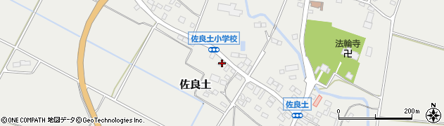 栃木県大田原市佐良土984周辺の地図