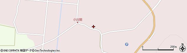長野県信濃町（上水内郡）古間（小古間）周辺の地図