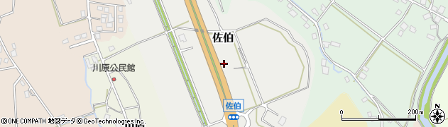 富山県魚津市佐伯周辺の地図