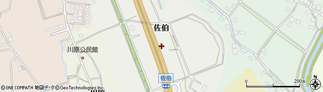 富山県魚津市佐伯周辺の地図