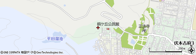 富山県高岡市伏木古府周辺の地図