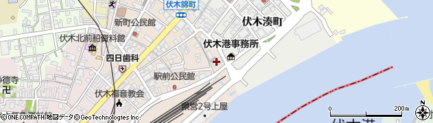 北陸信越運輸局富山運輸支局　伏木庁舎周辺の地図