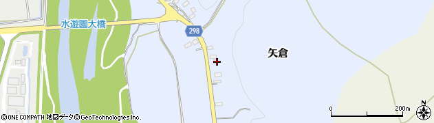 栃木県大田原市矢倉75周辺の地図