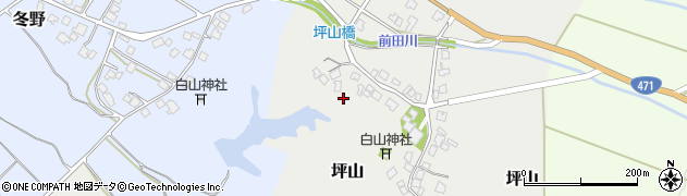 石川県宝達志水町（羽咋郡）坪山（リ）周辺の地図