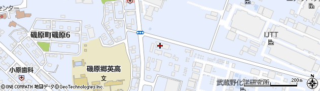 山川薬品常陸工場周辺の地図