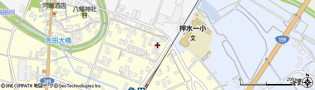 石川県宝達志水町（羽咋郡）免田（ソ）周辺の地図