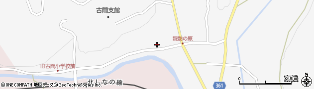 長野県信濃町（上水内郡）富濃（諏訪原）周辺の地図