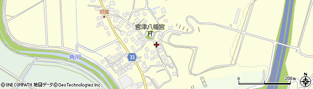 富山県魚津市宮津1502周辺の地図