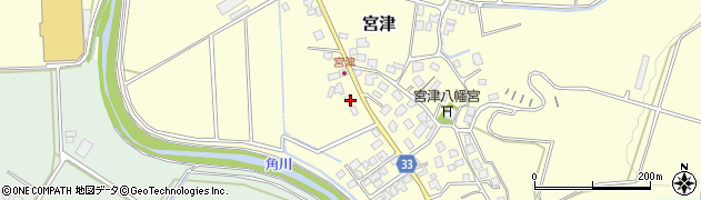富山県魚津市宮津1204周辺の地図