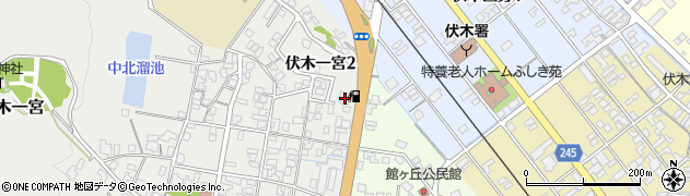 伏木燃商株式会社　本社周辺の地図
