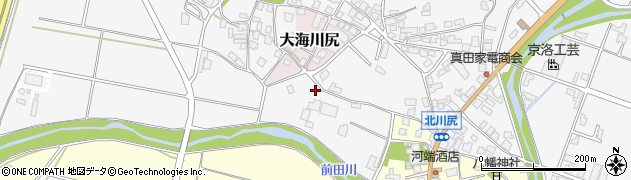 石川県羽咋郡宝達志水町北川尻ソ22周辺の地図