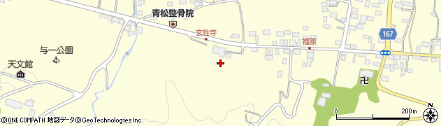 栃木県大田原市福原1456周辺の地図