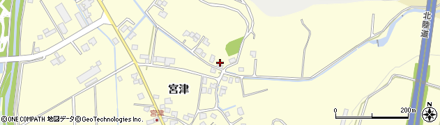 富山県魚津市宮津383周辺の地図