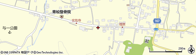 栃木県大田原市福原358周辺の地図