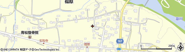 栃木県大田原市福原331周辺の地図
