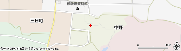 石川県羽咋郡宝達志水町中野イ42周辺の地図