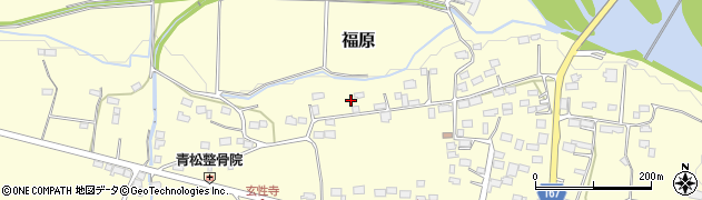 栃木県大田原市福原400周辺の地図