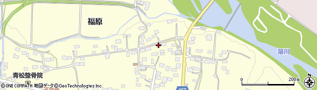 栃木県大田原市福原321周辺の地図