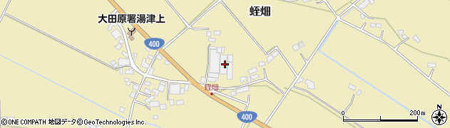 栃木県大田原市蛭畑2165周辺の地図