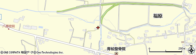 栃木県大田原市福原1276周辺の地図