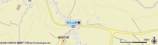 栃木県大田原市佐久山2380-2周辺の地図