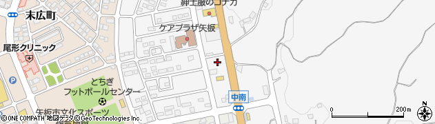 アパマンショップ三和住宅　矢板店周辺の地図