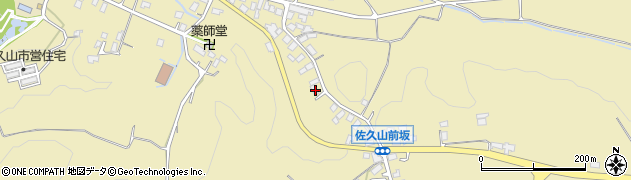 栃木県大田原市佐久山2353周辺の地図