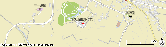 栃木県大田原市佐久山4458周辺の地図