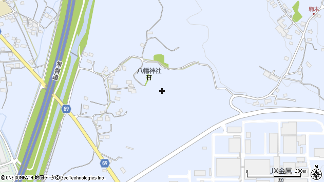 〒319-1535 茨城県北茨城市華川町臼場の地図