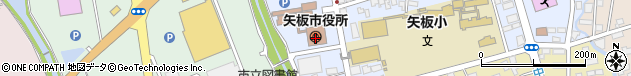 栃木県矢板市周辺の地図