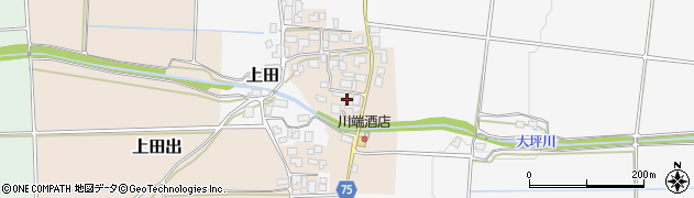 石川県宝達志水町（羽咋郡）上田出（ノ）周辺の地図