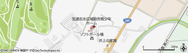 石川県羽咋郡宝達志水町北川尻ミ周辺の地図