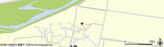 栃木県大田原市大神136周辺の地図