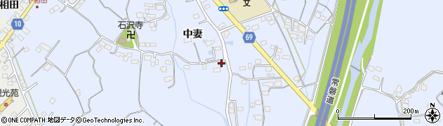 茨城県北茨城市華川町中妻346周辺の地図