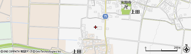 石川県宝達志水町（羽咋郡）上田（割地）周辺の地図