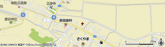 栃木県　警察本部大田原警察署佐久山駐在所周辺の地図
