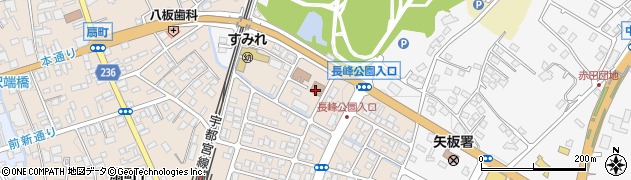 栃木労働局　矢板公共職業安定所周辺の地図