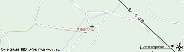 長野県信濃町（上水内郡）柏原（熊倉）周辺の地図