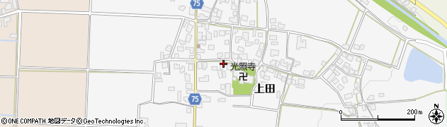 石川県宝達志水町（羽咋郡）上田（カ）周辺の地図