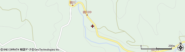 長野県中野市永江（親川）周辺の地図