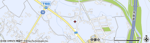 茨城県北茨城市華川町中妻383周辺の地図