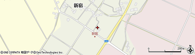 栃木県大田原市新宿573周辺の地図