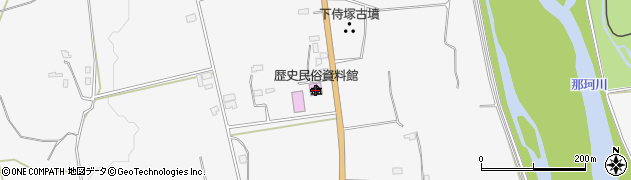 栃木県大田原市湯津上181周辺の地図