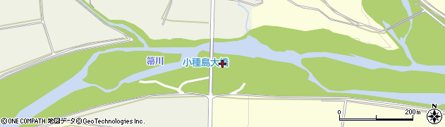 小種島大橋周辺の地図