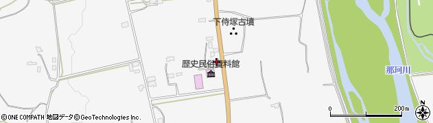 栃木県大田原市湯津上626周辺の地図
