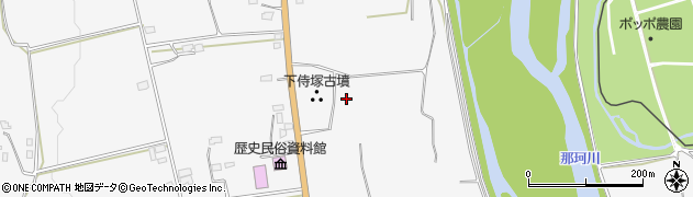 下侍塚古墳周辺の地図